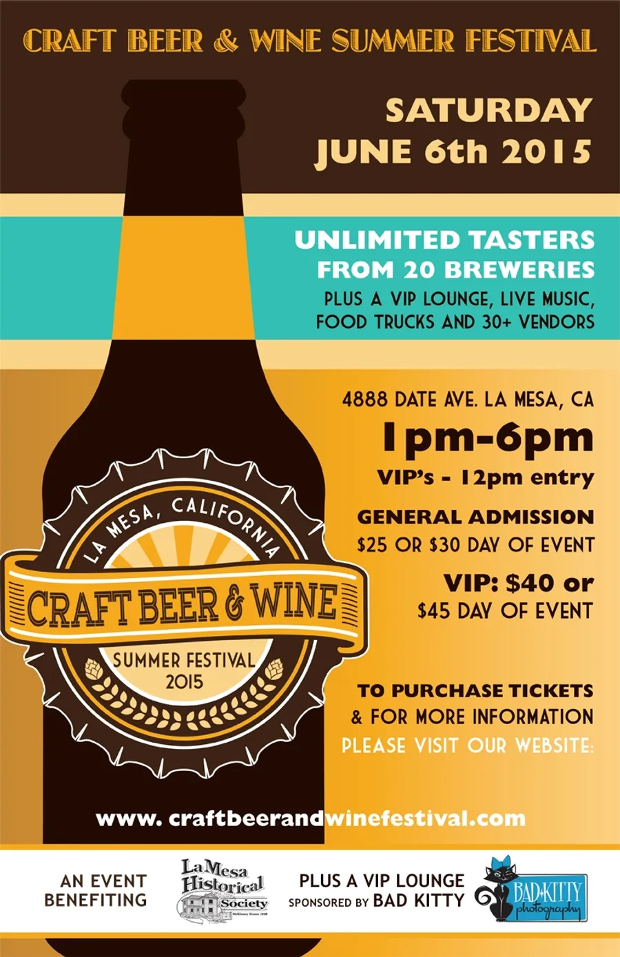 La Mesa Craft Beer & Wine Summer Festival